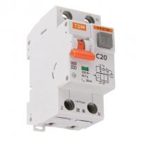 Дифференциальный автомат TDM-Electric АВДТ 63 C20 30мА SQ0202-0003
