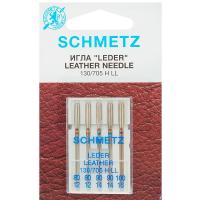 Набор игл для кожи Schmetz №80-100 130/705H-LL 5шт