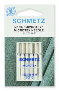 Набор игл для микротекстиля Schmetz №70 130/705H-M 5шт