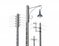 Сборная модель MiniArt Бетонные телеграфные столбы 35563М