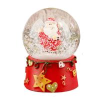 Снежный шар СИМА-ЛЕНД Дед Мороз со звёздочками 2005327