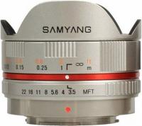 Объектив Samyang MF 7.5 mm F/3.5 Fish-eye UMC for Micro 4/3 Silver