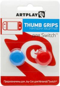 Накладка Artplays Thumb Grips Red-Blue для Nintendo Switch ACSWT18