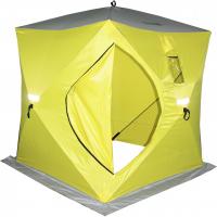 Палатка Сахалин 2 150x150x170cm Yellow-Grey