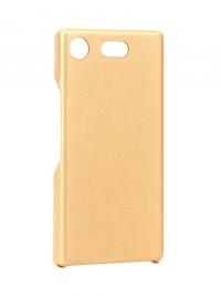 Аксессуар Чехол Sony Xperia XZ1 Compact G-Case Slim Premium Gold GG-897