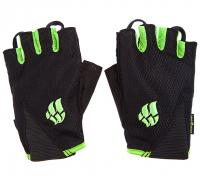 Перчатки для фитнеса Mad Wave Mens Training Gloves L Black-Green M1397 11 6 10W
