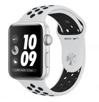 Умные часы APPLE Watch Series 3 Nike+ 38mm Silver Aluminium Sports Strap Platinum-Black MQKX2RU/A