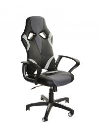 Компьютерное кресло TetChair Runner искусственная кожа Black-Grey 36-6/tw12/tw-14 11 734