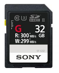 Карта памяти 32Gb - Sony Secure Digital HC UHS-II Class 10 SF-G32