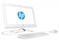 Моноблок HP AIO 22-b349ur White 2BW22EA (Intel Core i3-7100U 2.4 GHz/4096Mb/1000Gb/DVD-RW/nVidia GeForce GT 920MX 2048Mb/Wi-Fi/Bluetooth/Cam/21.5/1920x1080/Windows 10 64-bit)