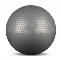 Мяч Indigo IN003 2в1 65cm Grey Metallic