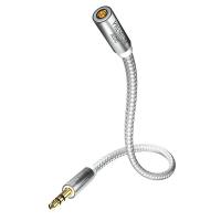 Аксессуар Inakustik Premium Extension Audio Cable 3.5mm - 3.5mm + 6.3 Jack Adapter 5m 00410205