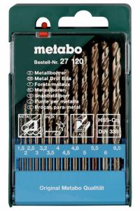 Сверло Metabo HSS-Co по металлу 1.5-6.5mm 13шт 627120000