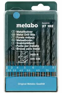 Набор сверл Metabo HSS-R по металлу 2-8mm 13шт 627162000