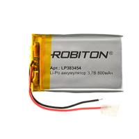 Аккумулятор LP383454 - Robiton 3.7V 800mAh 14891