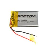 Аккумулятор LP502035 - Robiton 3.7V 300mAh 14899
