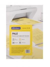 Бумага OfficeSpace Pale A4 80g/m2 50 листов Yellow 245188