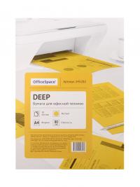 Бумага OfficeSpace Deep A4 80g/m2 50 листов Yellow 245202