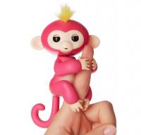 Игрушка Интерактивная обезьянка Fingerlings Baby Monkey Белла Pink