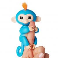 Игрушка Интерактивная обезьянка Fingerlings Baby Monkey Борис Blue