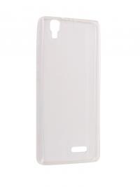 Аксессуар Чехол Prestigio Grace R5 LTE SkinBox Slim Silicone Transparent T-S-PGR5L-005