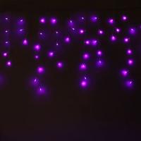 Гирлянда Luazon Бахрома Игла 1.2x0.6m LED-60-220V Violet 1080536