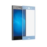 Аксессуар Защитное стекло DF для Sony Xperia XZs Full Screen xColor-09 Blue