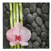Шторка Доляна Орхидея и бамбук 180x180cm 1515869