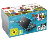 Игровая приставка Nintendo 2DS XL + Mario 3D Land Black Turquoise