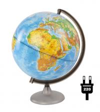 Глобус Глобусный мир Физический 250mm с подсветкой 10163