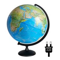 Глобус Глобусный мир Физико-политический 420mm с подсветкой 10355