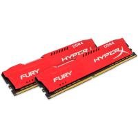 Модуль памяти Kingston HyperX Fury DDR4 DIMM 2400MHz PC4-19200 CL15 - 32Gb KIT (2x16Gb) HX424C15FRK2/32