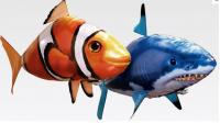 Игрушка Инструктаж по сборке Air Swimmers летающая рыба Акула Shark или Клоун Clownfish