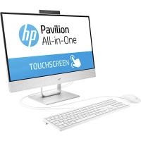 Моноблок HP Pavilion 24-x002ur White 2MJ26EA (Intel Core i3-7100T 3.4 GHz/4096Mb/1000Gb/Intel HD Graphics/Wi-Fi/Bluetooth/Cam/24.0/1920x1080/Touchscreen/Windows 10 Home 64-bit)