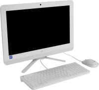 Моноблок HP 20 20-c029ur Snow White 1EE18EA (Intel Celeron J3060 1.6 GHz/4096Mb/500Gb/DVD-RW/Intel HD Graphics/Wi-Fi/Bluetooth/Cam/19.5/1600x900/DOS)