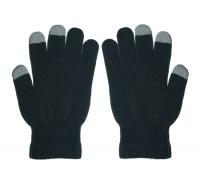 Теплые перчатки для сенсорных дисплеев Touchscreen Gloves M-L MJ-082 Black