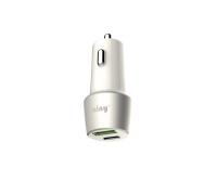Зарядное устройство Ainy USB+Type-C Quick Charge 3.0 White EB-043B