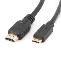 Аксессуар Gembird Cablexpert HDMI-miniHDMI 19M v1.4 3D Ethernet 3m Black CC-HDMI4C-10
