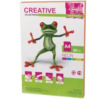 Бумага Kris Creative color A4 80g/m2 50 листов Neon Multicolor 110513