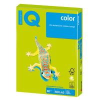 Бумага IQ Color A3 80g/m2 500 листов Neon Green NEOGN 110783