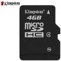 Карта памти 4Gb - Kingston - Micro Secure Digital HC Class 4 SDC4/4GBSP