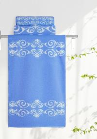 Полотенце Aquarelle Шарлиз 35x70cm White-Blue 705997