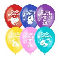 Набор воздушных шаров Поиск С Днём рождения 30cm 5шт 4690296054328