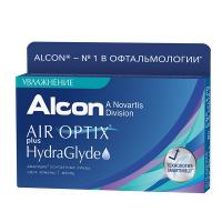 Контактные линзы Alcon Air Optix Plus HydraGlyde (6 линз / 8.6 / -0.75)