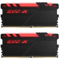 Модуль памяти GeIL EVO X DDR4 DIMM 2400MHz PC4-21300 CL16 - 32Gb KIT (2x16Gb) GEXB432GB2400C16DC