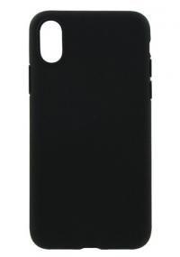 Аксессуар Накладка силиконовая Krutoff для Apple iPhone X Black 11926