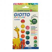 Набор для лепки Giotto Patplume Пластилин 8 цветов 513600