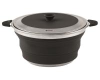 Outwell Collaps Pot with Lid 4.5L Midnight Black 650631