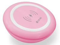 Зарядное устройство Devia Non-pole Wireless Fast Charger Pink