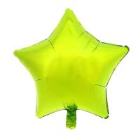 Шар фольгированный Anagram Звезда 19-inch Lime-Green 1352534